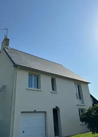 réparation gouttières zinc Carantec-4
